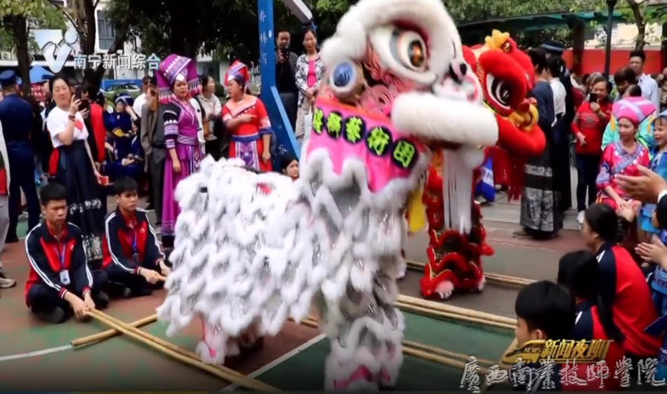南宁新闻综合频道进行报道.png